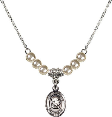 Collar de Cristal San Papa Juan XXIII | 1.27 cm | Cuentas de 4 mm