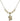 Rose Crystal Necklace | 1/2 inch | 4mm Beads   14kt Gold Filled
