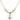 Holy Spirit Crystal Necklace | 1/2 inch | 4mm Beads   14kt Gold Filled