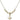 Holy Spirit Crystal Necklace | 3/8 inch | 4mm Beads   14kt Gold Filled