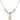 Saint Anne Crystal Necklace | 1/2 inch | 4mm Beads   14kt Gold Filled
