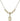 Saint Anne Crystal Necklace | 1/2 inch | 4mm Beads   14kt Gold Filled