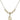 Guardian Angel Crystal Necklace | 1/2 inch | 4mm Beads   14kt Gold Filled