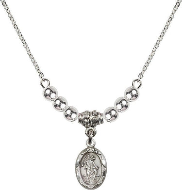 Collar de cristal Ángel Guardián | 1,27 cm | Cuentas de 4 mm | N22-0301E
