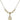 Our Lady of Guadalupe Crystal Necklace | 1/2 inch | 4mm Beads   14kt Gold Filled