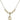 St. Jude Crystal Necklace | 1/2 inch | 4mm Beads   14kt Gold Filled
