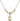 St. Jude Crystal Necklace | 1/2 inch | 4mm Beads   14kt Gold Filled