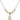 Miraculous Medal Crystal Necklace | 1/2 inch | 4mm Beads   14kt Gold Filled