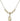 Miraculous Medal Crystal Necklace | 1/2 inch | 4mm Beads   14kt Gold Filled