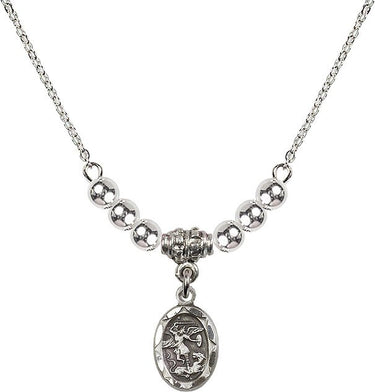 Collar de cristal de San Miguel Arcángel | 1/2 pulgada | N22-0301R