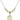 Saint Anne Crystal Necklace | 5/8 inch | 4mm Beads   14kt Gold Filled