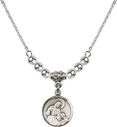 Collar de cristal de Santa Ana | 1,6 cm | Cuentas de 4 mm | N22-0601A