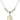 Baptism Crystal Necklace | 5/8 inch | 4mm Beads   14kt Gold Filled
