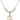 Guardian Angel Crystal Necklace | 5/8 inch | 4mm Beads   14kt Gold Filled