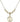 Guardian Angel Crystal Necklace | 5/8 inch | 4mm Beads   14kt Gold Filled