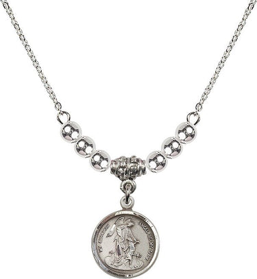 Collar de cristal Ángel Guardián | 1,5 cm | Cuentas de 4 mm | N22-0601E