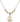 Saint Gerard Majella Crystal Necklace | 5/8 inch | 4mm Beads   14kt Gold Filled