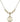 St. Jude Crystal Necklace | 5/8 inch | 4mm Beads   14kt Gold Filled