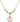 Saint Joseph Crystal Necklace | 5/8 inch | 4mm Beads   14kt Gold Filled
