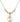 Communion Crystal Necklace | 5/8 inch | 4mm Beads   14kt Gold Filled
