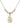 Saint Gerard Majella Crystal Necklace | 3/4 inch | 4mm Beads   14kt Gold Filled