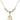 St. Jude Crystal Necklace | 3/4 inch | 4mm Beads   14kt Gold Filled