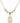 St. Jude Crystal Necklace | 3/4 inch | 4mm Beads   14kt Gold Filled