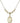 Saint Joseph Crystal Necklace | 3/4 inch | 4mm Beads   14kt Gold Filled
