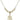 Scapular Crystal Necklace | 3/4 inch | 4mm Beads   14kt Gold Filled