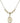 Scapular Crystal Necklace | 3/4 inch | 4mm Beads   14kt Gold Filled