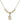 Scapular Crystal Necklace | 1/2 inch | 4mm Beads   14kt Gold Filled