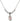 Collar de cristal de la Medalla Milagrosa | 1/2 pulgada | N22-0706PMGF/18RG