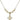 5-Way / Chalice Crystal Necklace | 1/2 inch | 4mm Beads   14kt Gold Filled