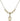 First Penance Crystal Necklace | 1/2 inch | 4mm Beads   14kt Gold Filled
