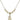 First Reconciliation Crystal Necklace | 1/2 inch | 4mm Beads   14kt Gold Filled