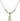 First Reconciliation Crystal Necklace | 1/2 inch | 4mm Beads   14kt Gold Filled