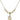 Confirmation Crystal Necklace | 1/2 inch | 4mm Beads   14kt Gold Filled