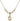Confirmation Crystal Necklace | 1/2 inch | 4mm Beads   14kt Gold Filled