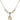 Baptism Crystal Necklace | 1/2 inch | 4mm Beads   14kt Gold Filled