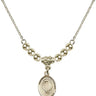 Baptism Crystal Necklace | 1/2 inch | 4mm Beads   14kt Gold Filled