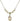 Baptism Crystal Necklace | 1/2 inch | 4mm Beads   14kt Gold Filled