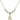 5-Way / Chalice Crystal Necklace | 1/2 inch | 4mm Beads   14kt Gold Filled
