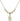 5-Way / Chalice Crystal Necklace | 1/2 inch | 4mm Beads   14kt Gold Filled