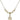 5-Way Crystal Necklace | 1/2 inch | 4mm Beads   14kt Gold Filled