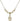 5-Way Crystal Necklace | 1/2 inch | 4mm Beads   14kt Gold Filled