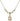 Holy Spirit Crystal Necklace | 1/2 inch | 4mm Beads   14kt Gold Filled
