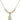 Miraculous Medal Crystal Necklace | 1/2 inch | 4mm Beads   14kt Gold Filled