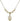 Miraculous Medal Crystal Necklace | 1/2 inch | 4mm Beads   14kt Gold Filled