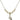 Guardian Angel Crystal Necklace | 3/8 inch | 4mm Beads   14kt Gold Filled