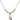 Guardian Angel Crystal Necklace | 3/8 inch | 4mm Beads   14kt Gold Filled